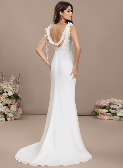 A-line Chiffon Dress