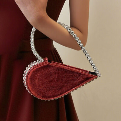 Rhinestone Unique Party Cocktail PU Evening Bags 