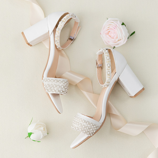 Kvinner Lær Brudesko 