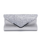 Elegant Fest Prom Kveld Polyester Glitter Clutch vesker i Svart Dark Blue gull rosa Sølv 