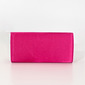 Elegant Party Formal Evening Satin Clutch Bags in Fuchsia 