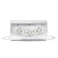 Beading Party PU Clutch Bags in Black Silver White 