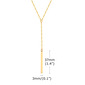 Minimalist Lariat Necklace 
