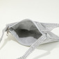 Rhinestone Cute Party Prom Evening Cocktail Polyester Evening Bags in Silver 