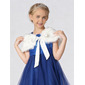 Faux Fur Flower Girl Wraps 