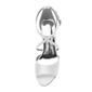 Women's Wedding Sandals Chunky Heel Wedding Shoes Open Toe Wedding Shoes