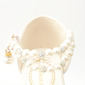 Girl's Sandals Flower Girl Shoes Wedding Daily Party Beach Pearl Rhinestone Faux Leather Round Toe Low Heel Shoes 