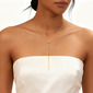 Minimalist Lariat Necklace 