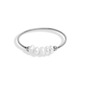 Simple Irregular Freshwater Pearl Band Rings 
