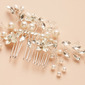 Parel strass bloem kammen haaraccessoires bruiloft hoofddeksels 
