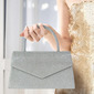 Delicate Pretty Shining Unique Wedding Event/Party PVC Handbags Evening Bags in Champagne Silver Gold Black 