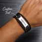 1 PC Personalized Bracelet Groomsmen Gifts Classic Alloy