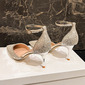 Mulheres saltos tira tornozelo sapatos de dama de honra casamento trabalho festa formatura noite elegante simples os juncos são materiais decorativos salto alto point toe cor sólida fivela sapatos 