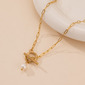 Simple Irregular Freshwater Pearl Chain Necklaces 