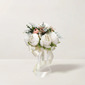 Artificial Wedding Flowers Round Silk Cloth Bridal Bouquets 