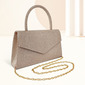 Delicate Pretty Shining Unique Wedding Event/Party PVC Handbags Evening Bags in Champagne Silver Gold Black 