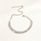 Paver strass mariage bracelet de tennis
