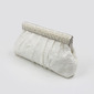 Rhinestone Evening Lace Evening Bags in White 