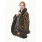 Faux Fur Sequin Formal Wedding Guest Wrap Cape 