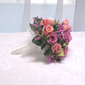 Artificial Wedding Flowers Free-Form Silk Flower Roses Bridesmaid Bouquets 