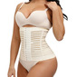 Women's Underbust Girdle Waist Trainer Corsets Hourglass Body Shaper