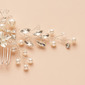 Parel strass bloem kammen haaraccessoires bruiloft hoofddeksels 